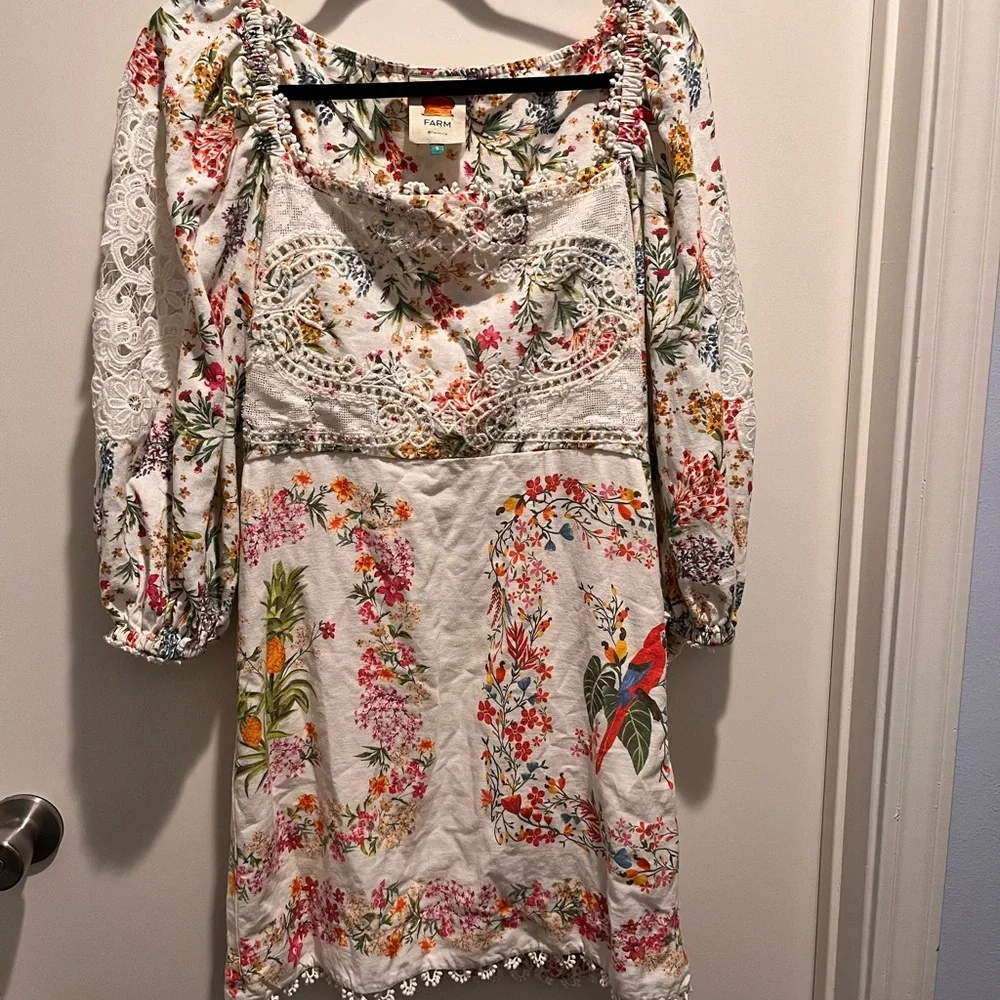 FARM Rio Multicolor Floral Mini Dress - Picture 5 of 16